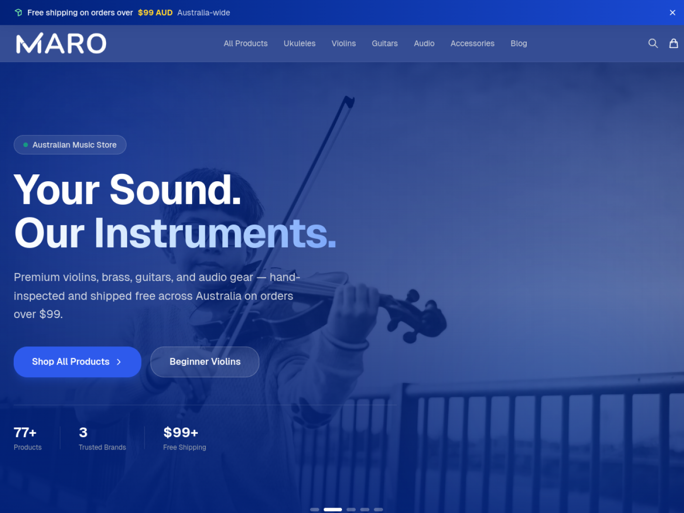 Music e-commerce